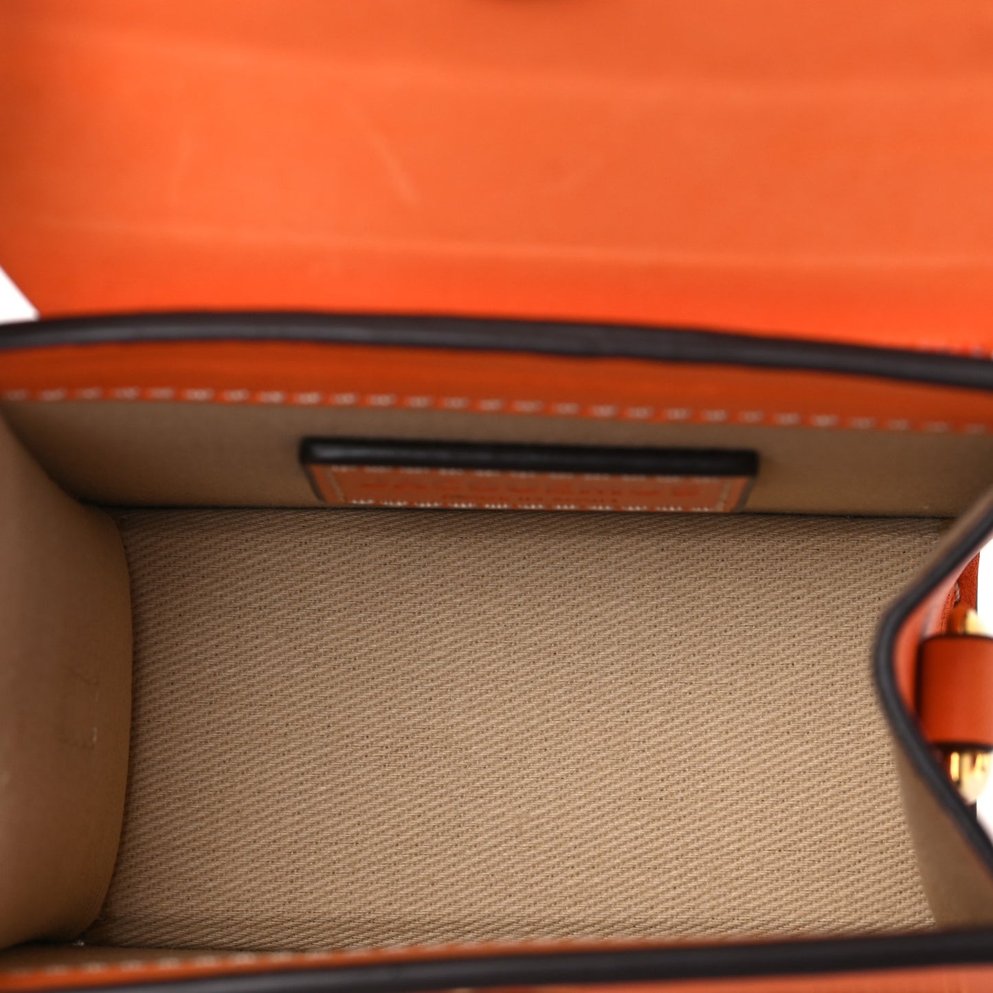 Smooth Calfskin Le Chiquito Orange