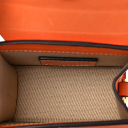Jacquemus Smooth Calfskin Le Chiquito Orange 5 of 9