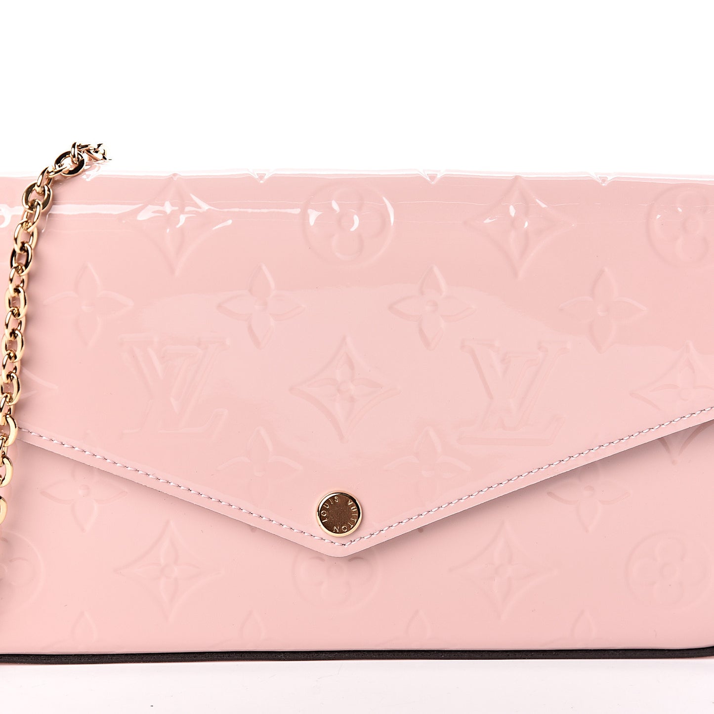 Vernis Felicie Chain Wallet Rose Ballerine