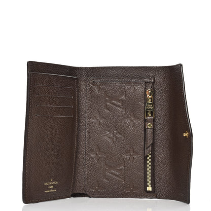 Louis Vuitton Empreinte Curieuse Compact Wallet Terre 5 of 7