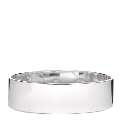Hermes Sterling Silver MM Collier De Chien Bracelet LG 3 of 5