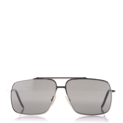 Christian Dior Homme 0106S Sunglasses Silver Black 2 of 7