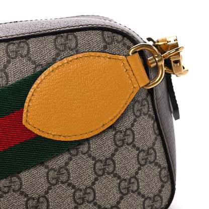 Gucci GG Supreme Monogram Web Neo Vintage Shoulder Bag Beige New Acero Crop 17 of 17