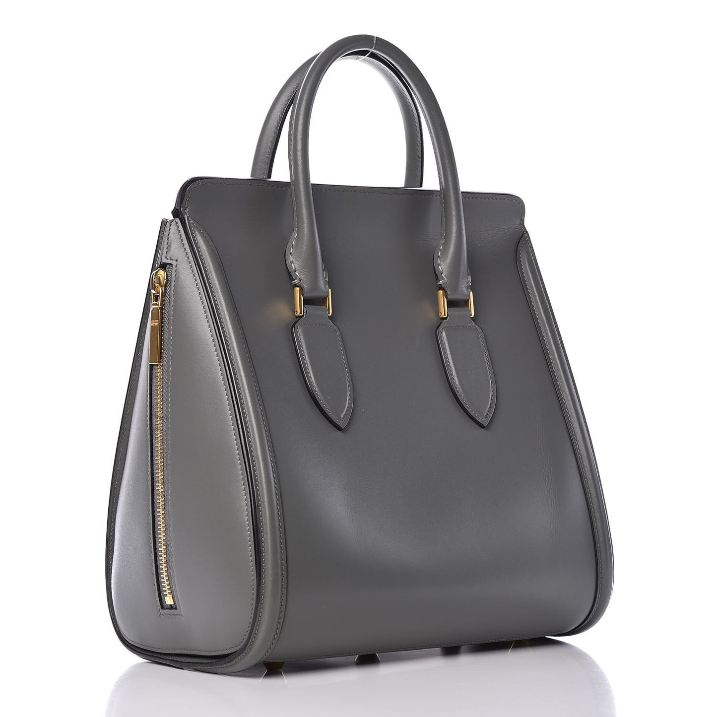 Calfskin Large Heroine Grey