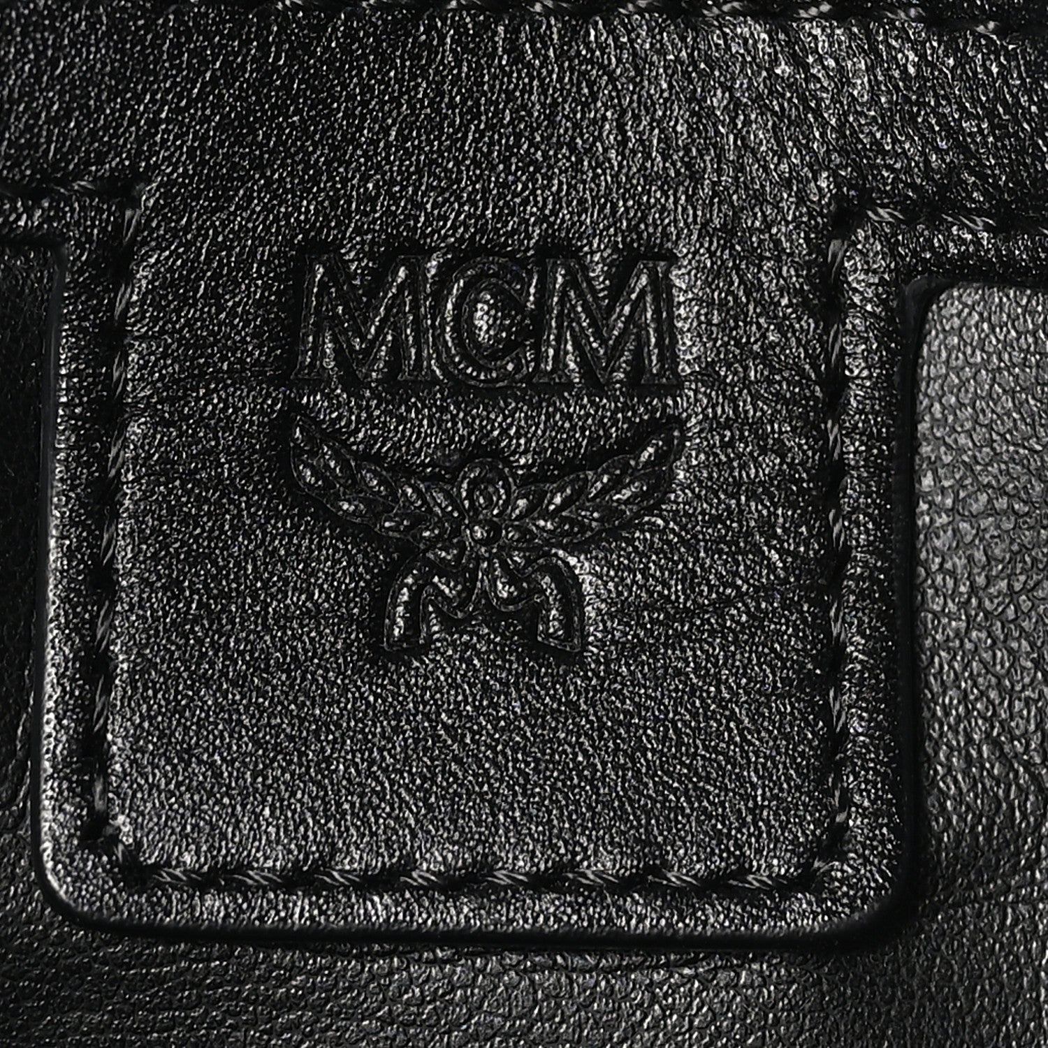 MCM Metallic Visetos Mini Side Stud Stark Backpack Champagne Gold 6 of 9