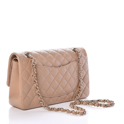 Chanel Caviar Quilted Medium Double Flap Beige 3 of 10