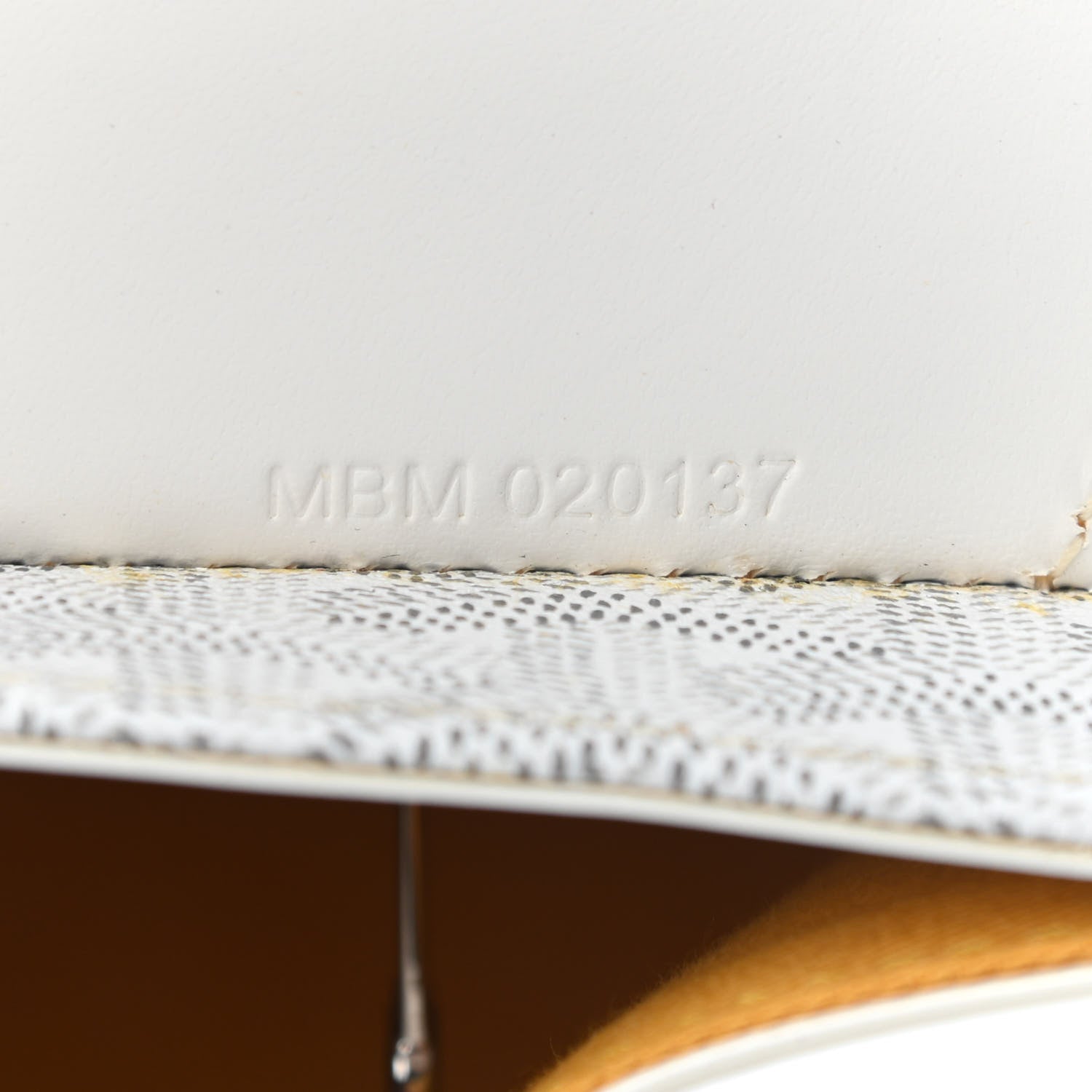 Goyard Goyardine Saigon PM White 7 of 9