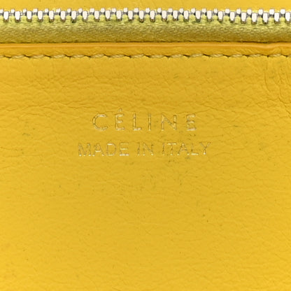 Celine Drummed Calfskin Large Multifunction Flap Wallet Souris 6 of 11