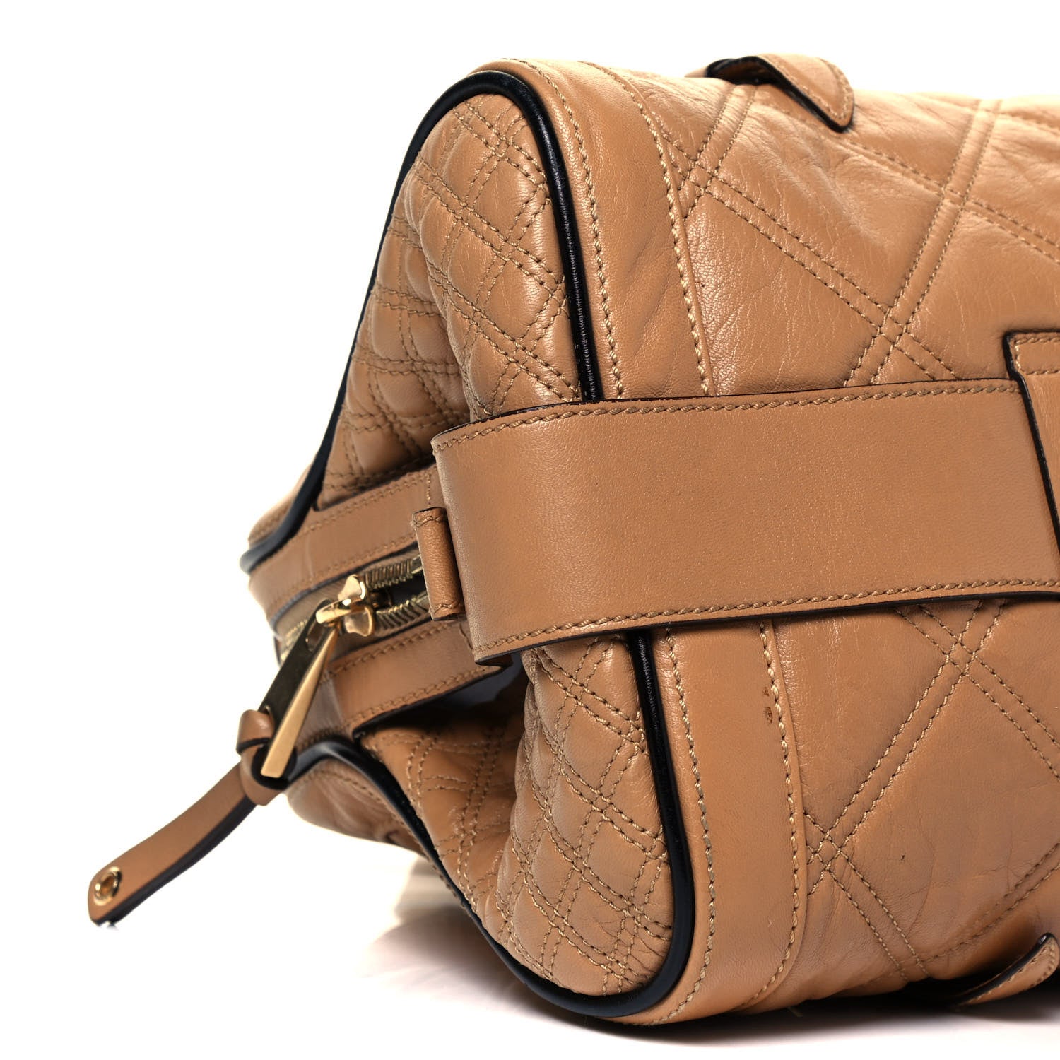 Marc Jacobs Quilted Emily Bowler Tan 7 of 8