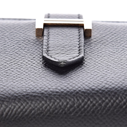 Hermes Epsom Bearn Card Holder Wallet Black 7 of 8