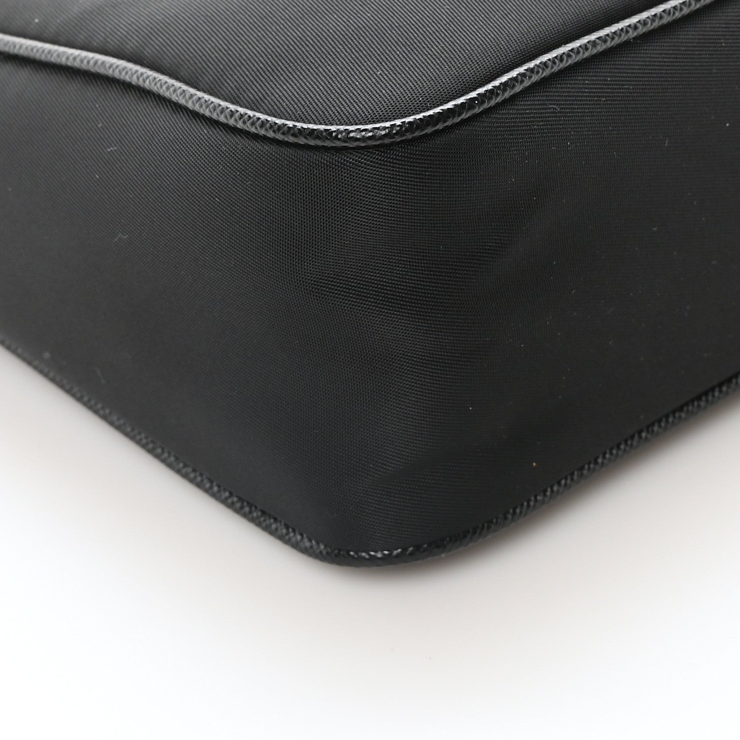 Prada Tessuto Nylon Saffiano Mini Re-Edition 2005 Bag Black 9 of 10