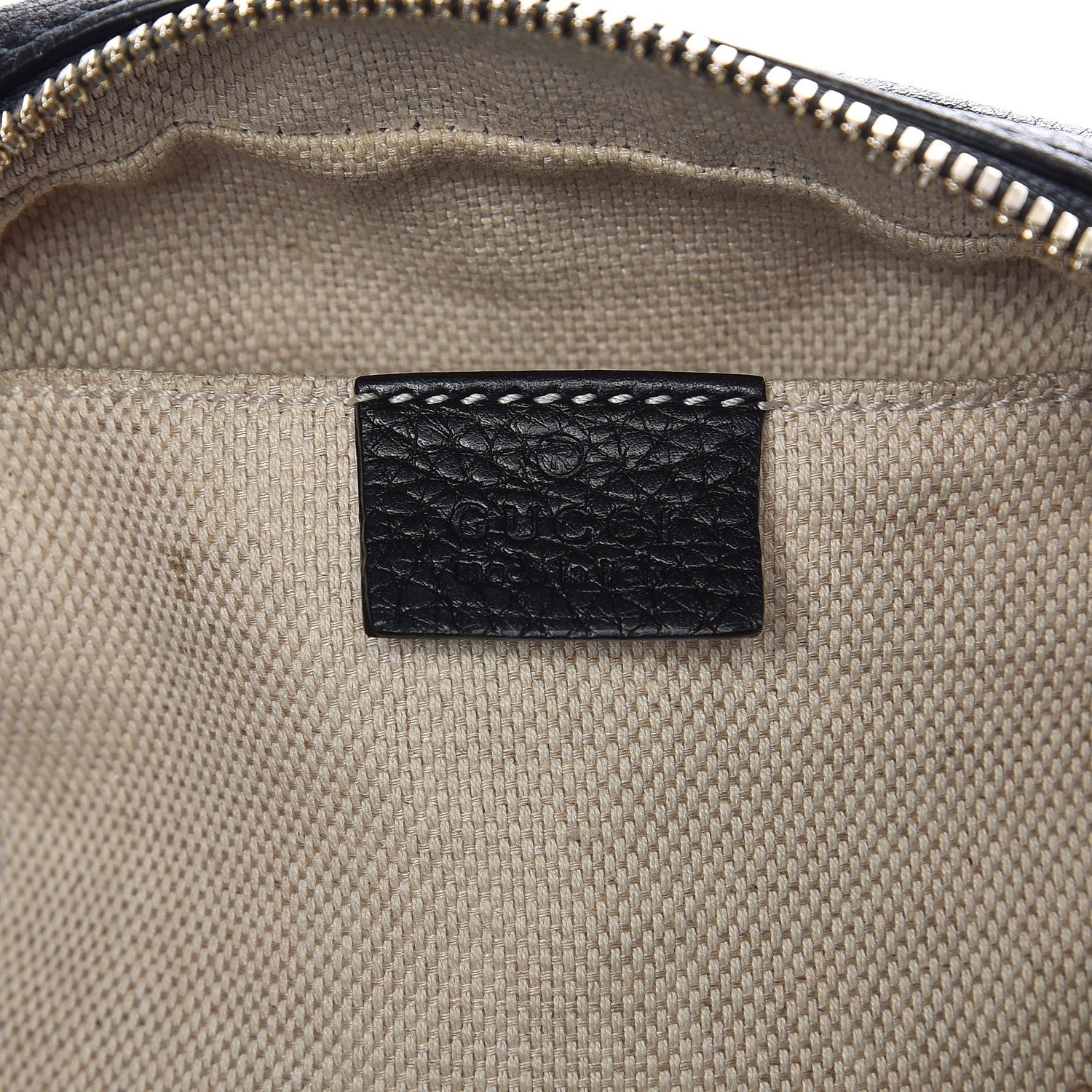 Gucci Pebbled Calfskin Small Soho Disco Bag Black 6 of 7
