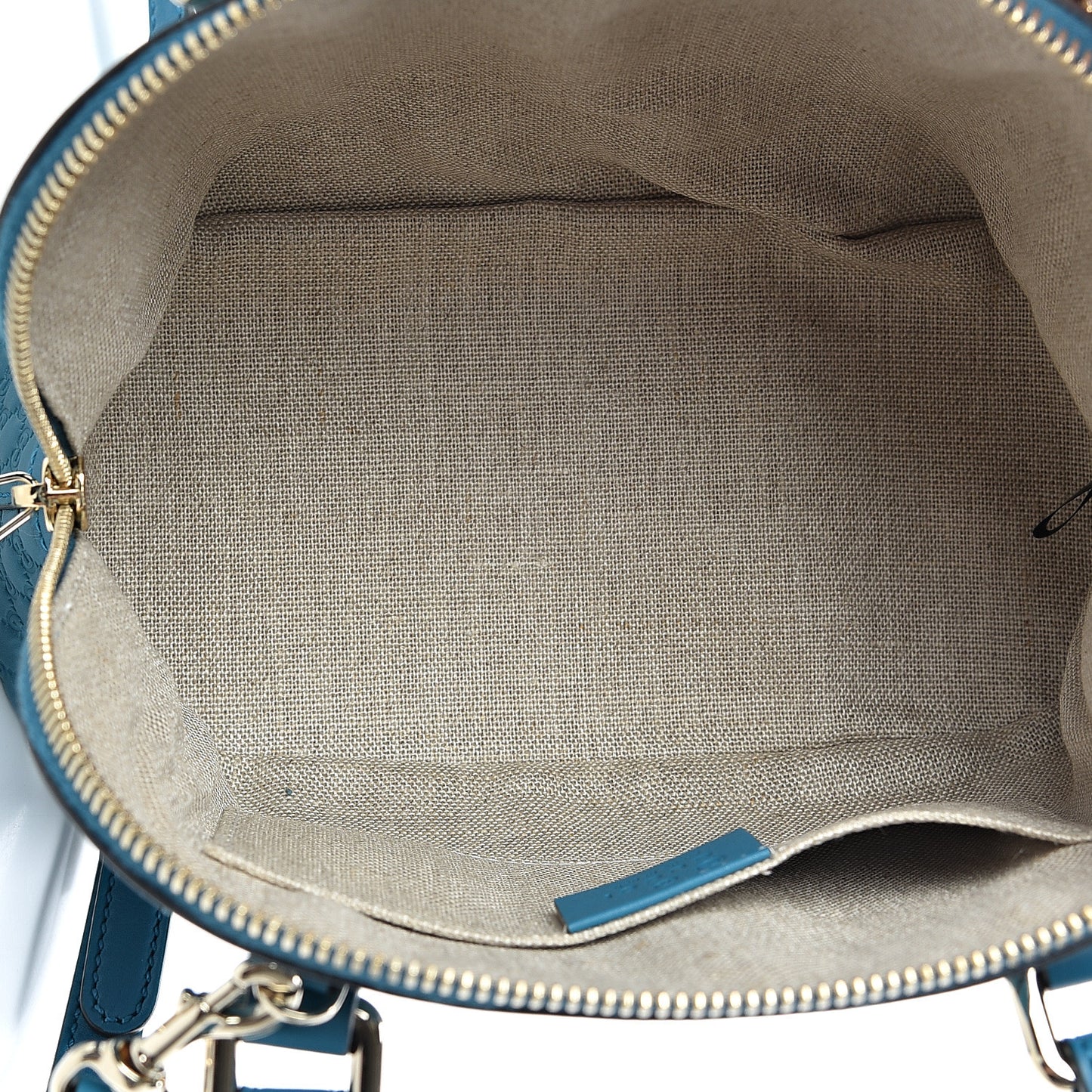 Microguccissima Mini Dome Bag Deep Cobalt
