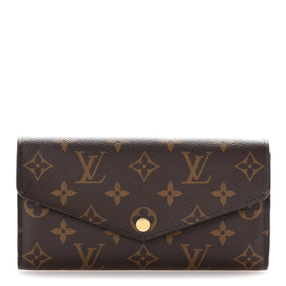 Louis Vuitton Monogram Sarah Wallet NM 1 of 11