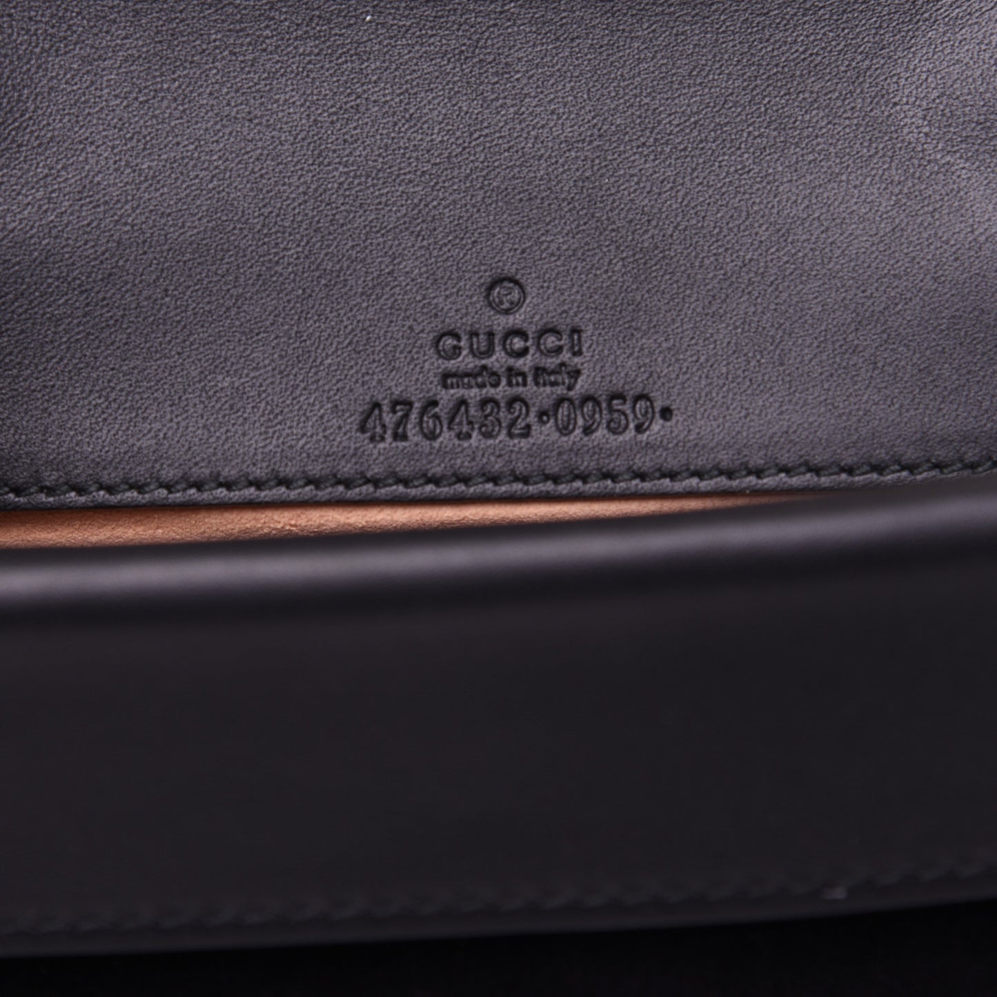Velvet Super Mini Dionysus Shoulder Bag Black