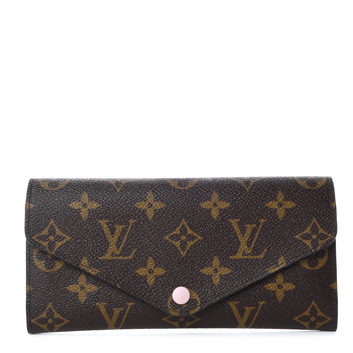 Louis Vuitton Monogram Josephine Wallet Rose Ballerine 1 of 8