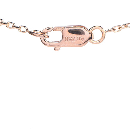 Van Cleef & Arpels 18K Rose Gold Sweet Alhambra Pendant Necklace 8 of 9