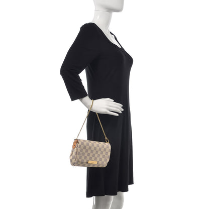 Louis Vuitton Damier Azur Favorite PM 3 of 9