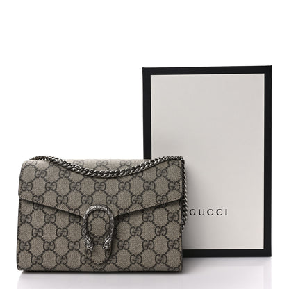 Gucci GG Supreme Monogram Mini Dionysus Chain Wallet Beige Taupe 9 of 9