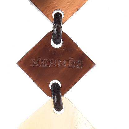 Hermes Buffalo Horn Lacquer Lena Necklace 6 of 6