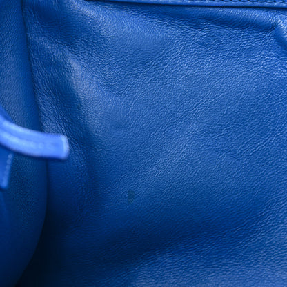 Celine Suede Medium Phantom Luggage Royal Blue 9 of 19