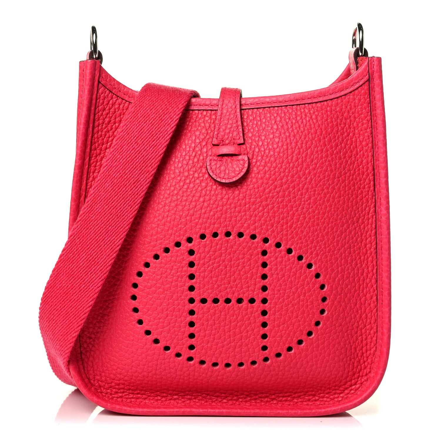 Hermes Taurillon Clemence Evelyne TPM Rose Extreme 1 of 4