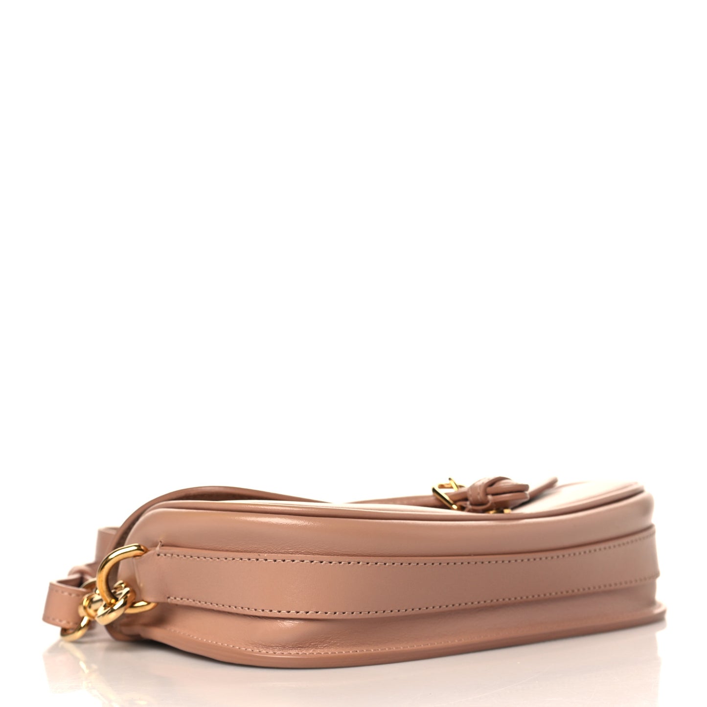 Box Calfskin East West Bobby Bag Blush