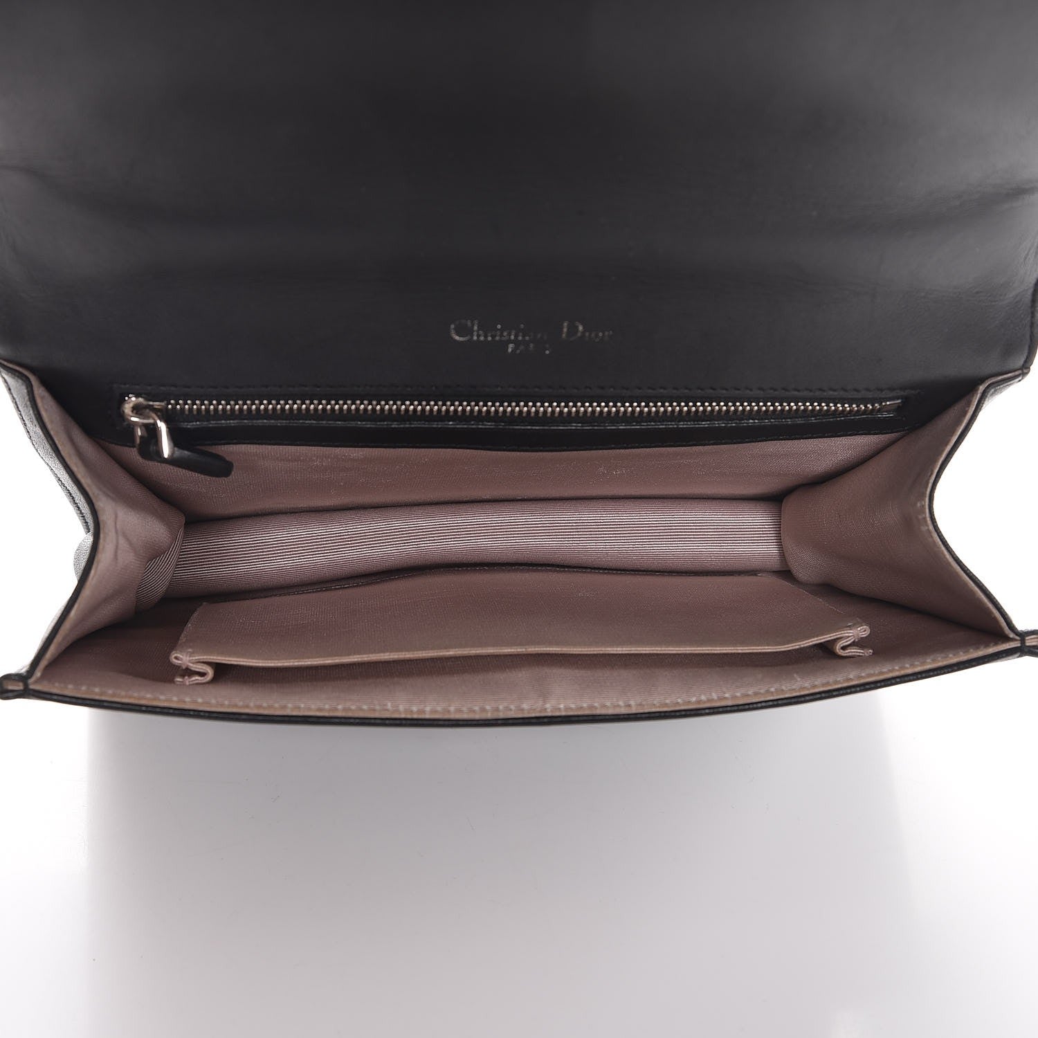 Christian Dior Lambskin Medium Diorama Flap Bag Black 5 of 10