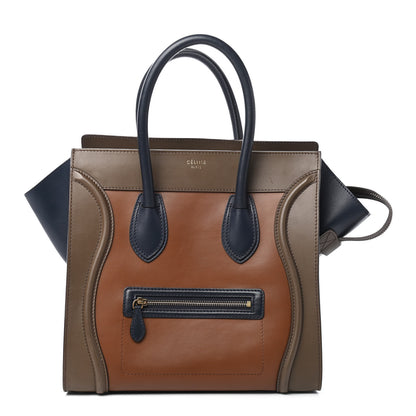Celine Smooth Calfskin Mini Tri-Color Luggage 1 of 10