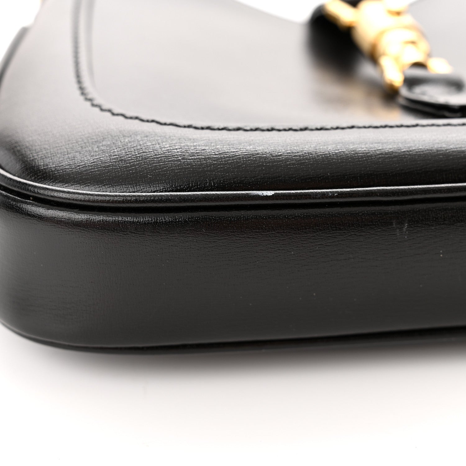 Gucci Boarded Dyana Lux Calfskin Mini Jackie 1961 Hobo Black 11 of 12