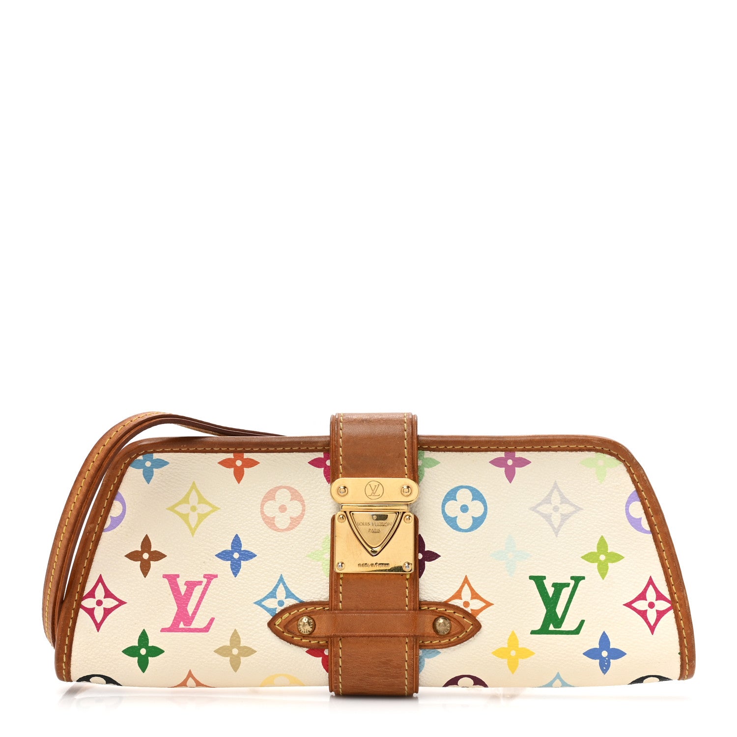 Louis Vuitton Monogram Multicolor Shirley White 1 of 16