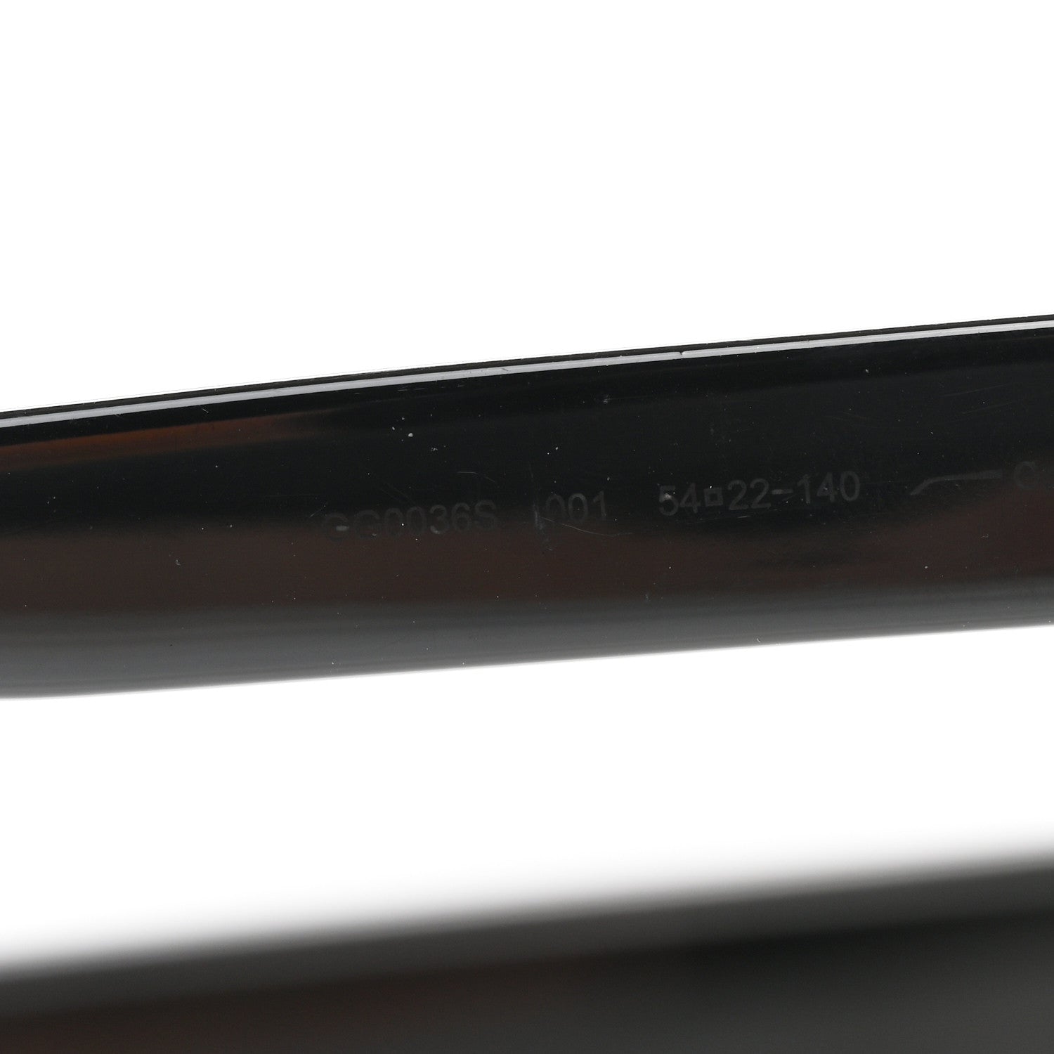 Gucci Oversized Square GG0036S Sunglasses Black 5 of 8