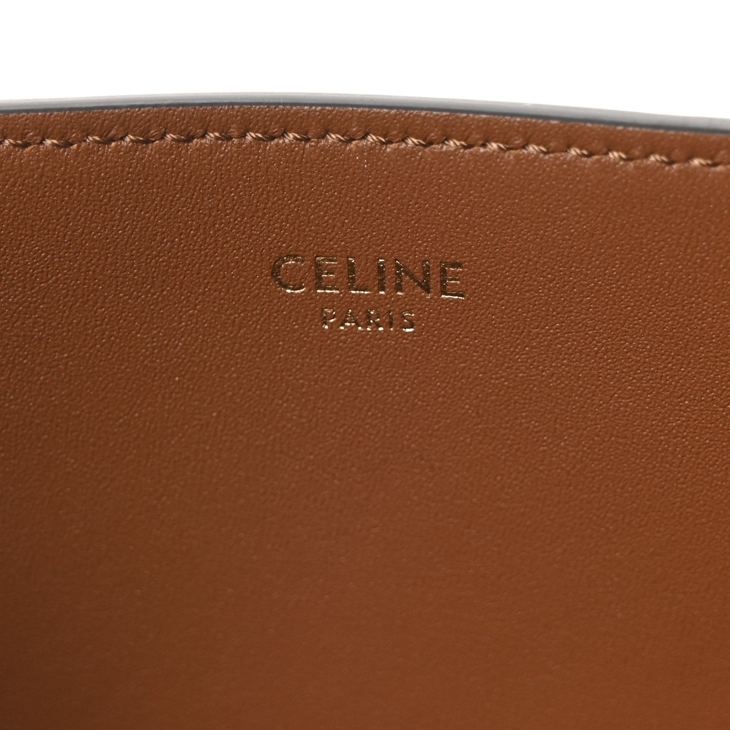 Smooth Calfskin Triomphe Medium Louise Bag Tan
