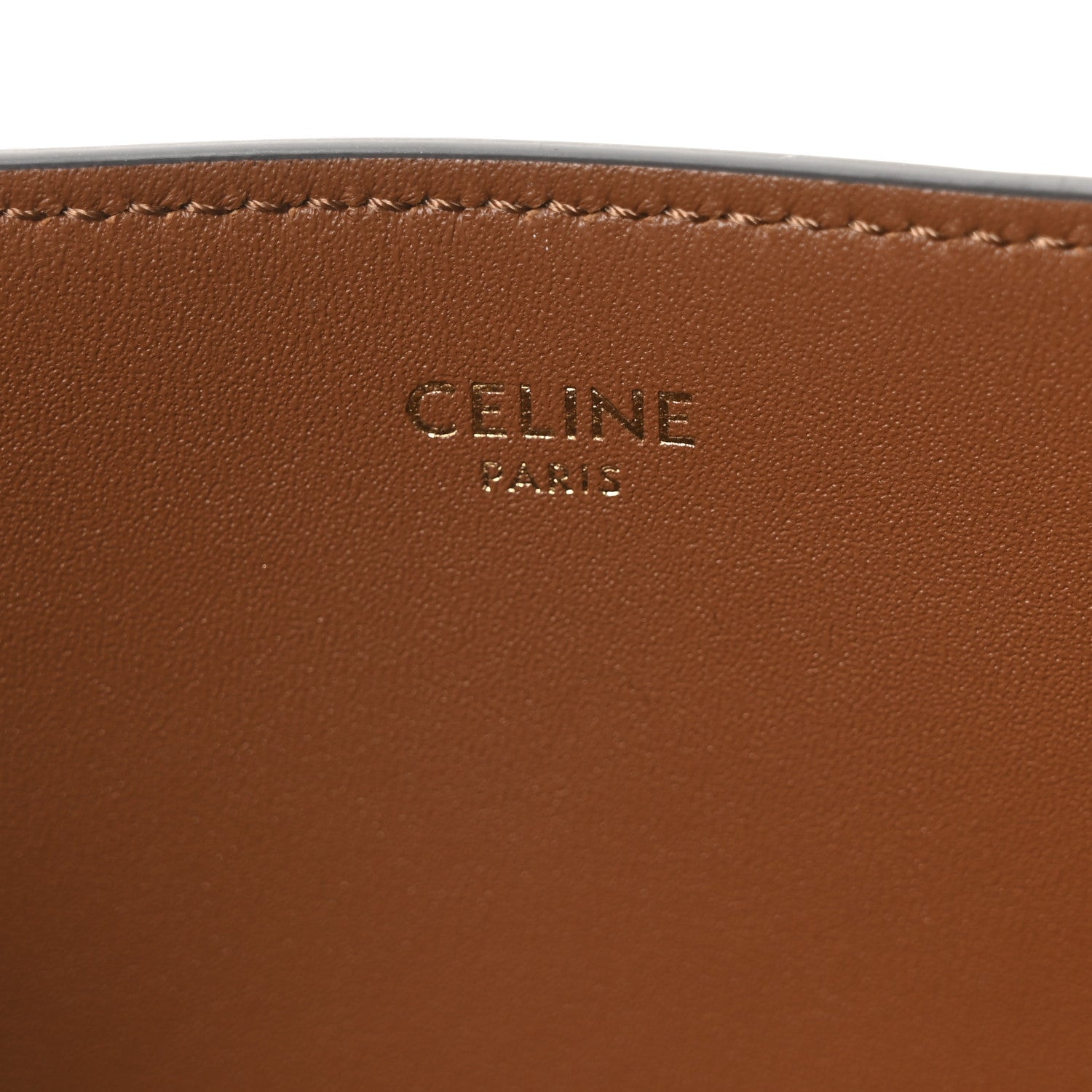 Celine Smooth Calfskin Triomphe Medium Louise Bag Tan 7 of 11