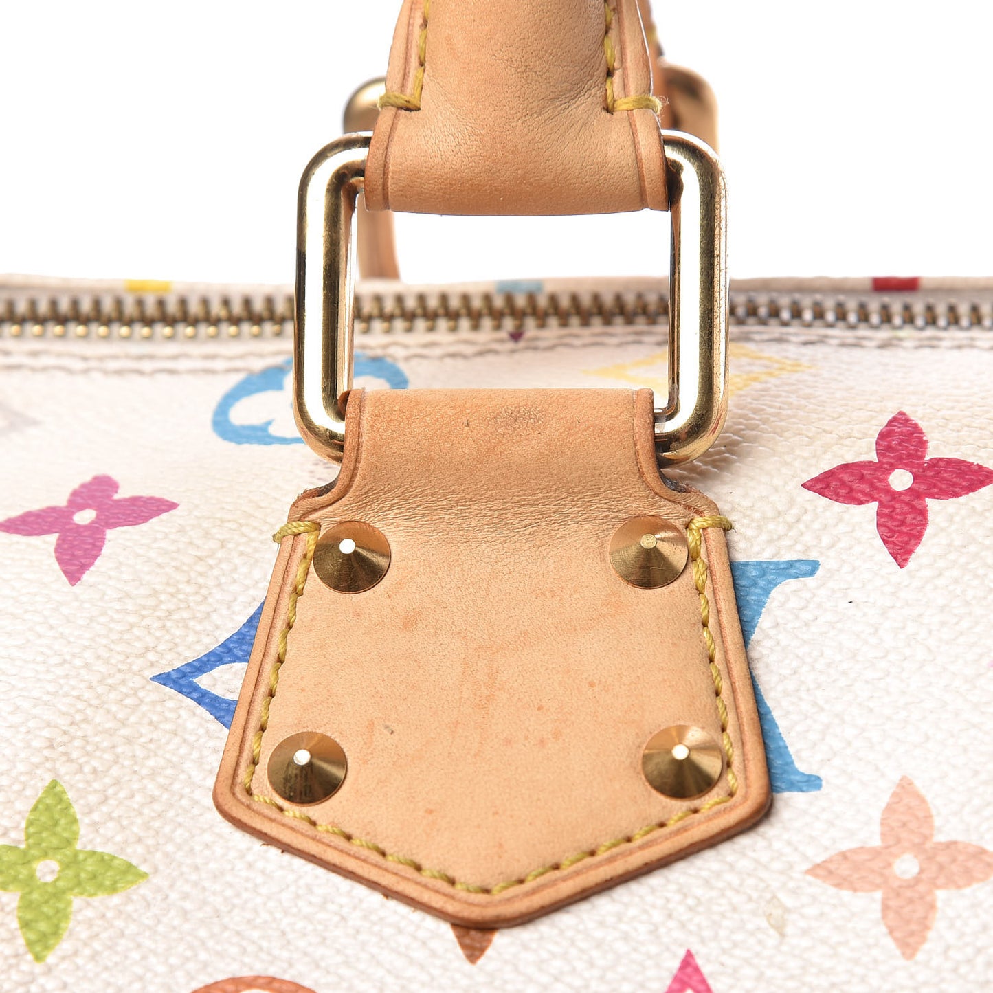 Monogram Multicolor Speedy 30 White