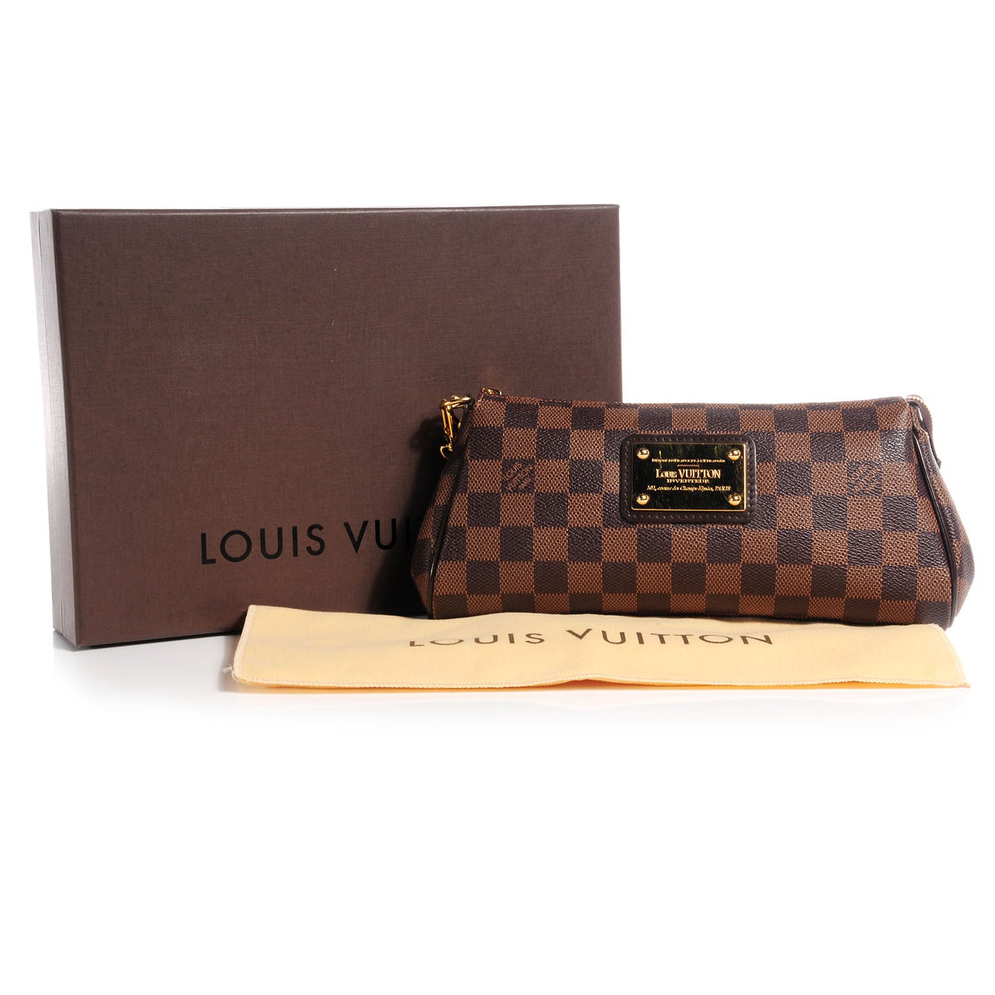 Damier Ebene Eva Clutch