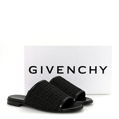 Givenchy Jacquard 4G Logo Mule Slide Sandals 36.5 Black 10 of 10
