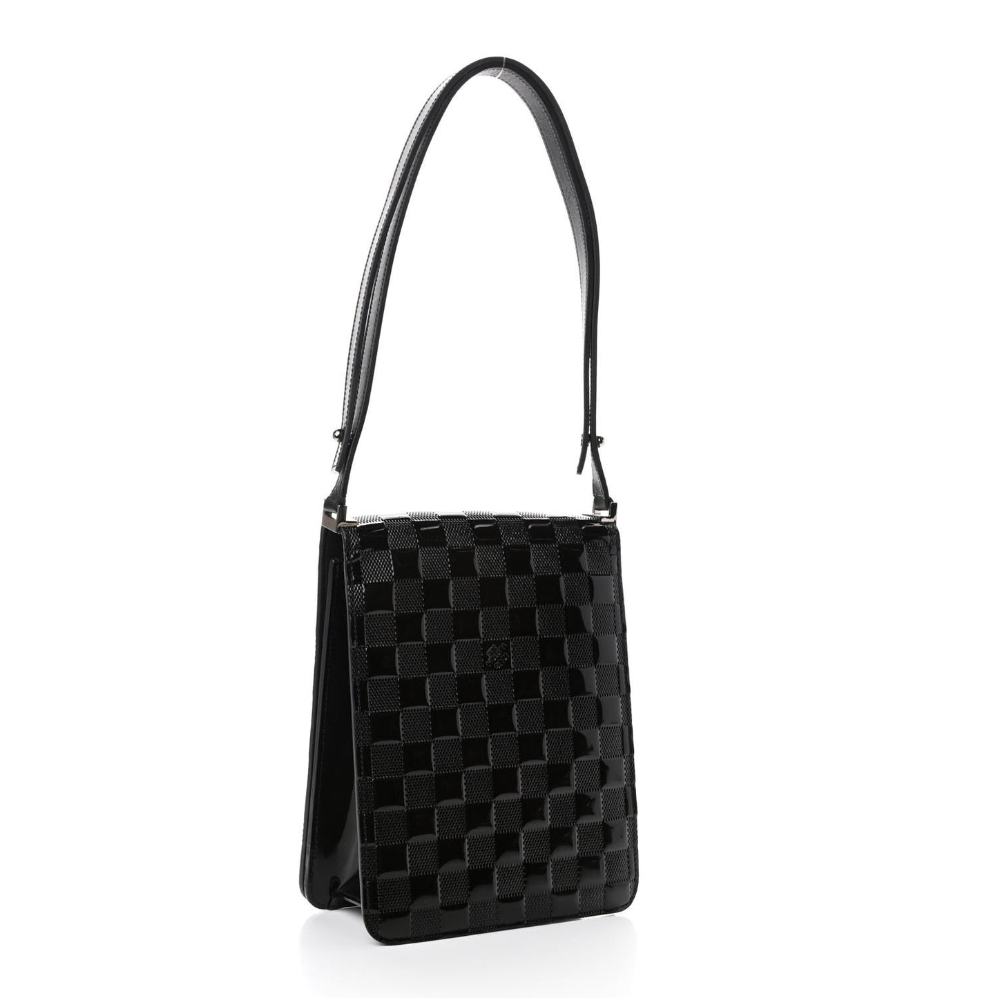 Damier Vernis Club Bag Black