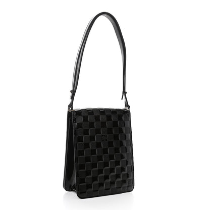 Louis Vuitton Damier Vernis Club Bag Black 2 of 4