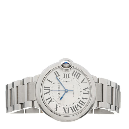 Cartier Stainless Steel 36mm Ballon Bleu De Cartier Automatic Watch 2 of 5