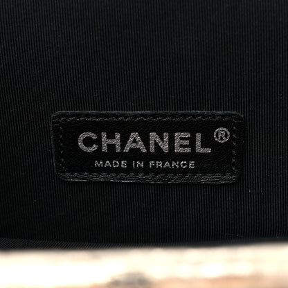 Chanel Metallic Lambskin Print Clutch Gold 6 of 10