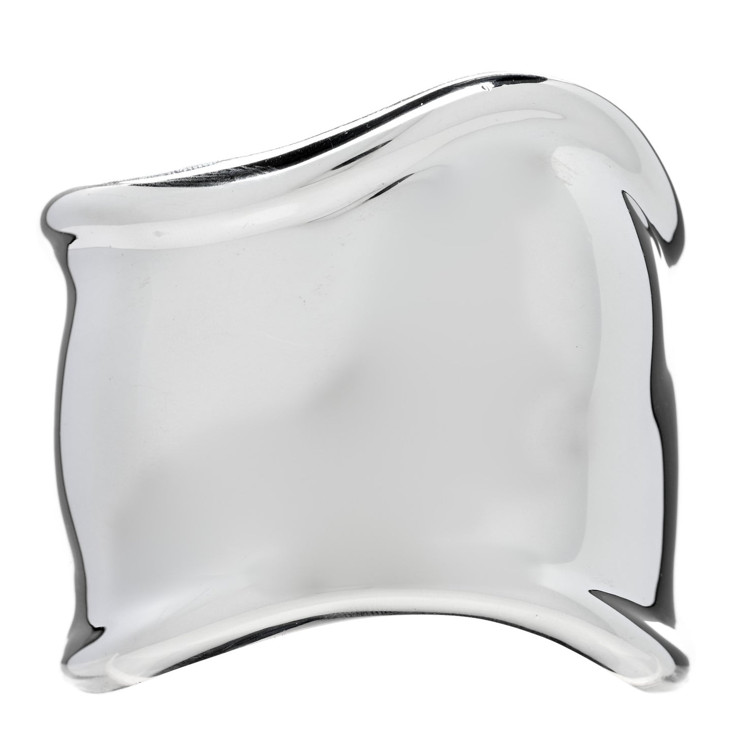 Sterling Silver Medium Elsa Peretti Right Wrist Bone Cuff Bracelet