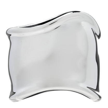 Tiffany Sterling Silver Medium Elsa Peretti Right Wrist Bone Cuff Bracelet 1 of 3