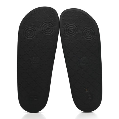 Gucci Microguccissima Mens Slide Sandals 8 Black 5 of 9