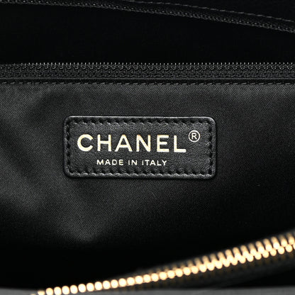 Chanel Caviar Quilted Grand Shopping Tote GST Black 6 of 10