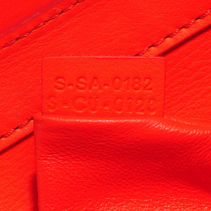 Celine Smooth Calfskin Shoulder Luggage Fluo Orange 6 of 11