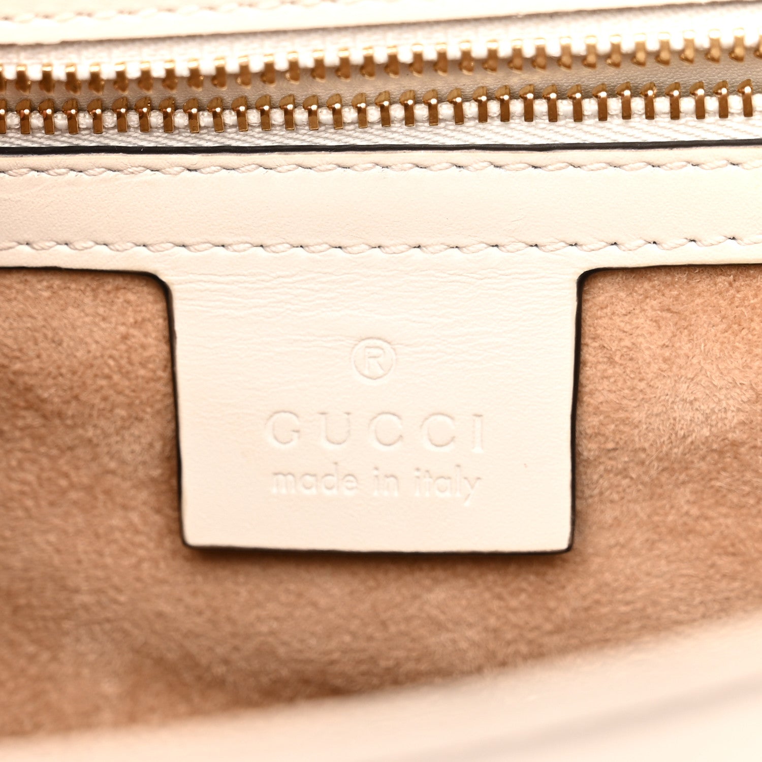 Gucci Calfskin Small Sylvie Shoulder Bag Off White 6 of 24