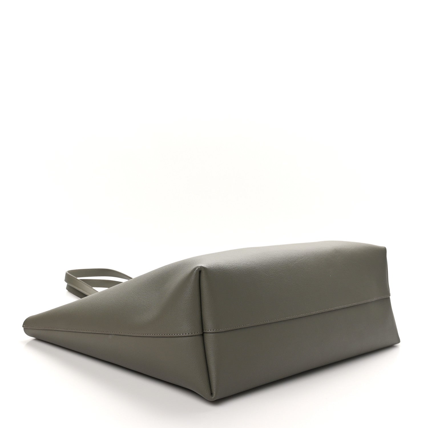 Saint Laurent Calfskin Large Shopping Tote Kaki Militaire 5 of 11
