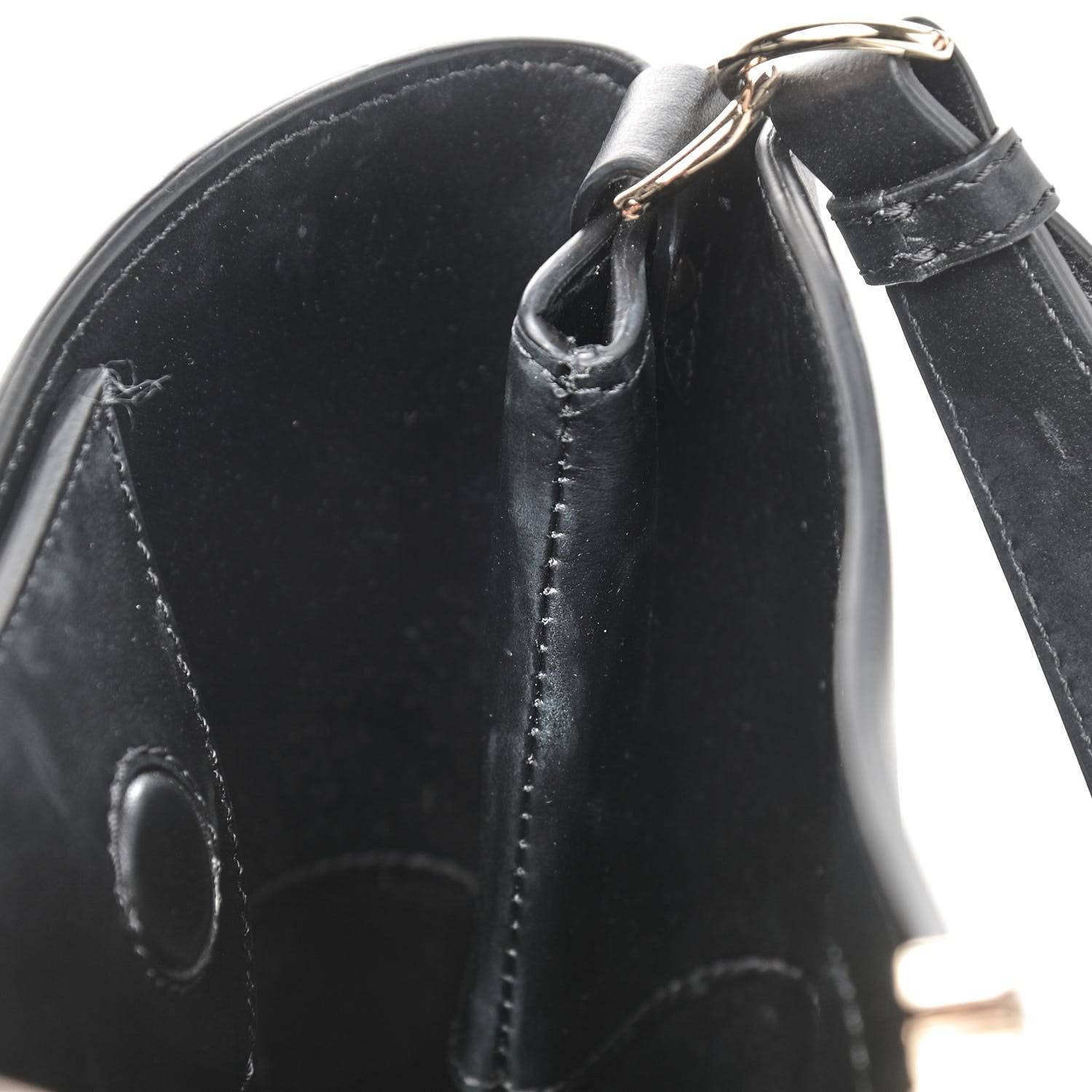 Versace Vitello Virtus Hobo Black 9 of 13