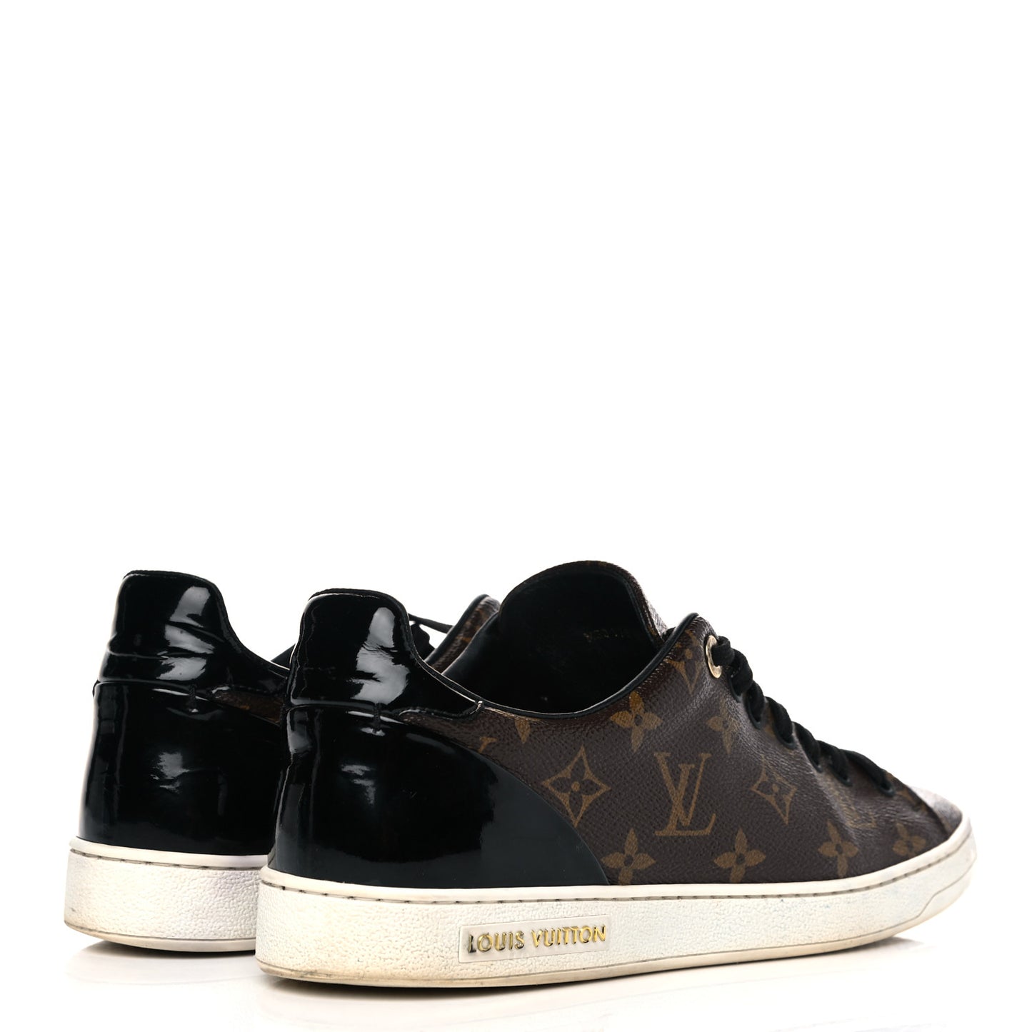Patent Monogram Frontrow Sneakers 41